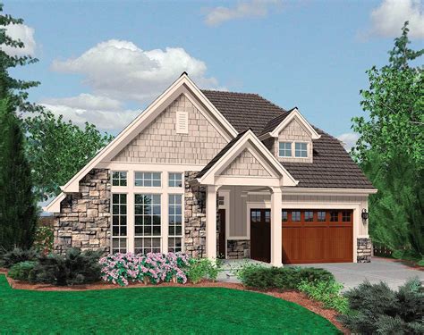No matter your situation, we're bound. Small Family Cottage Plan with Vaulted Ceilings - 69125AM ...