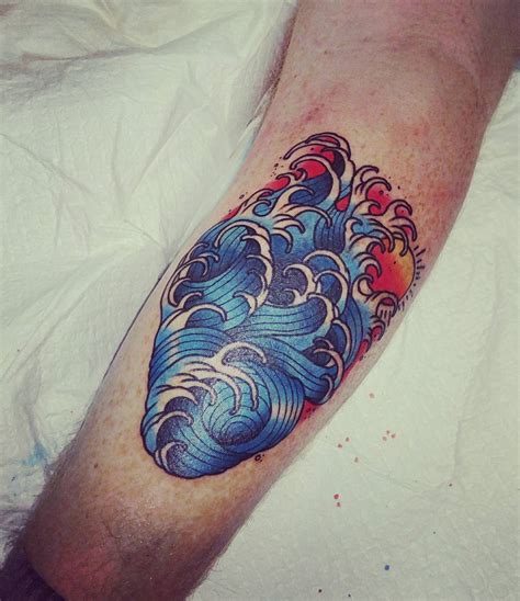 Wave tattoo designs are one of the best designs for body art as it can contain a deep meaning. 90+ Remarkable Wave Tattoo Designs - The Best Depiction of ...