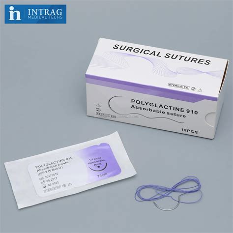 Absorbable Pga Surgical Suture Buy Pga Suturepod Sutureabsorbable