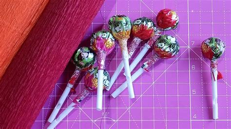 Awesome Diy Idea Out Of Lollipops Youtube Lollipops Diy Homemade