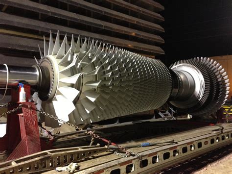 Westinghouse 501aa Mature Frame Gascombustion Turbine Rotor