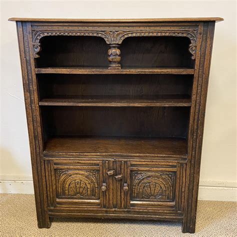 Carved Oak Bookcase Antique Bookcases Hemswell Antique Centres