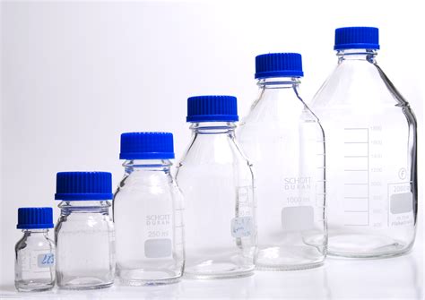 File Laboratory Glass Bottles Set  Wikimedia Commons