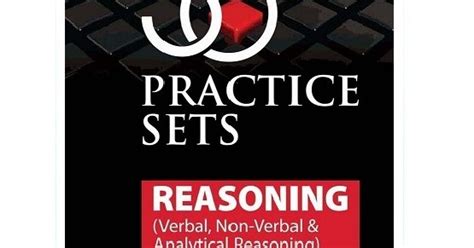 50 Practice Sets Reasoning Verbal Non Verbal Analytical Reasoning