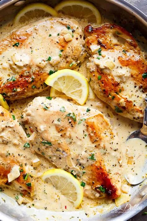 After finishing this dish, your foodies will be going to miss this recipe, so don't forget to share it with all. Lemon Chicken Scallopini with Lemon Garlic Cream Sauce ...