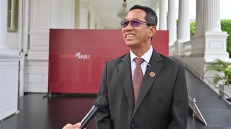 Siapa Heru Budi Hartono Pj Gubernur Dki Jakarta Yang Dipilih Jokowi