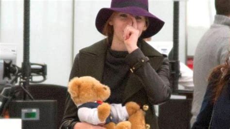 Jennifer Lawrence Teddy Bear The Actress Was Spotted Sucking Her Thumb
