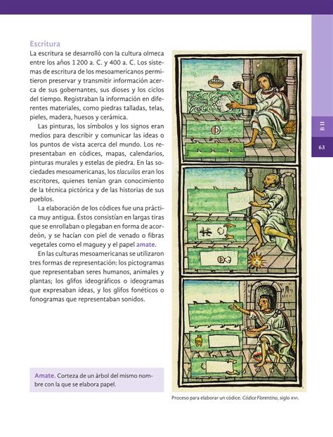 Disculpa que pagina quisieras saber. Historia Cuarto grado 2016-2017 - Online | Libros de Texto Online | Page 63