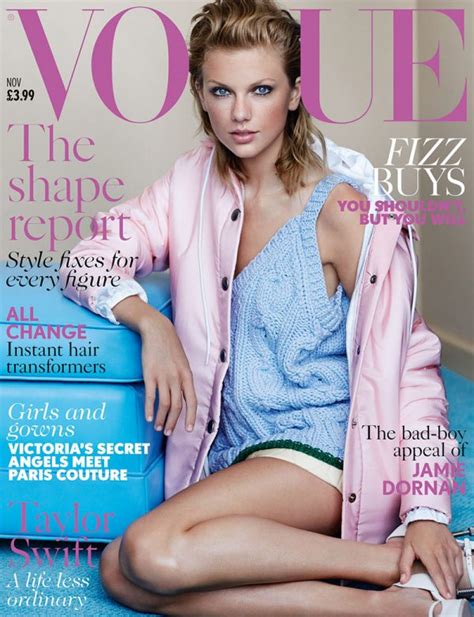 Taylor Swift Wears Miu Miu On Vogue Uk November 2014 Cover Fashion