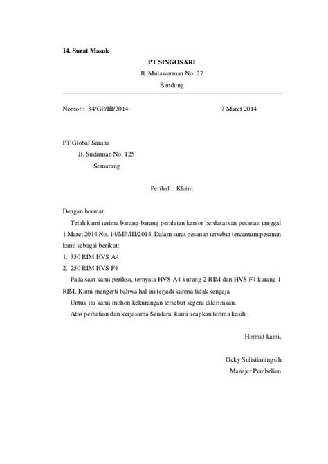 Dalam dunia bisnis, penawaran akan selalu ada antara pihak satu dengan pihak lainnya. 10+ Contoh Surat Pengaduang Barang dan Balasan Pengaduan ...