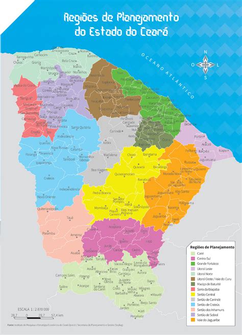 A state of ne brazil : regioes-de-planejamento-do-estado-do-ceara - Anuário do Ceará