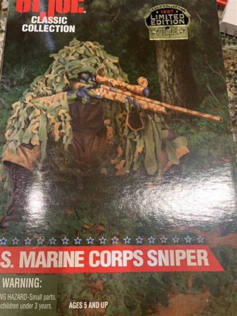 Kenner 1996 Gi Joe Classic Collection Us Marine Corps Sniper Action