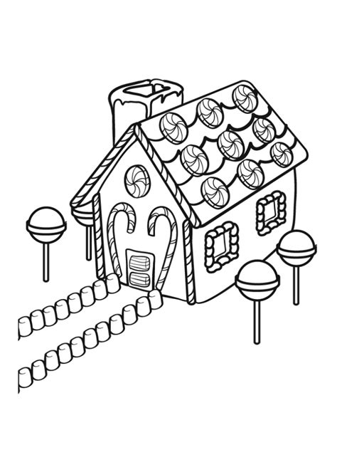 Printable christmas coloring pages gingerbread house. Get This Preschool Gingerbread House Coloring Pages to ...