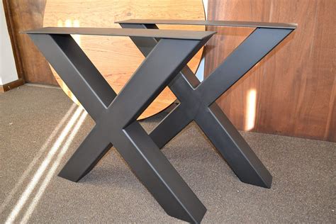 Metal Table Legs XFrame Style Any Size and Color * To view further for