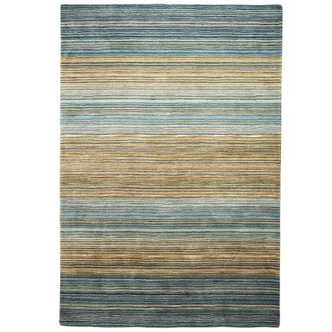 Graduated Striped Coastal Blue Rug | Pier 1 Imports | Coastal rugs, Coastal blue, Coastal bedrooms