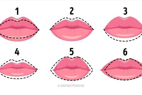 Tes Kepribadian Pilih Satu Gambar Yang Mirip Dengan Bentuk Bibir Di