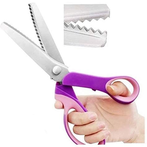 Pinking Shears Stainless Steel Zigzag Handled Professional Dressmaking