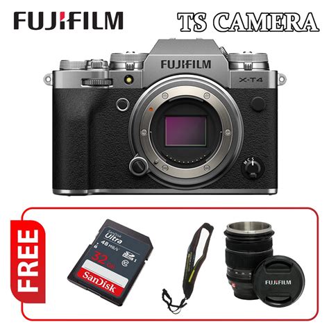 Fujifilm Digital Mirrorless Camera X T4 Xt4 Body Shopee Malaysia