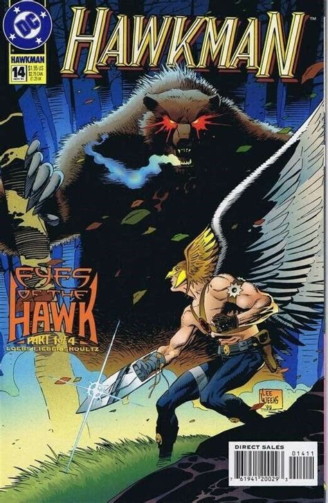 Hawkman 14 Original Vintage 1994 Dc Comics Comic Books Modern Age