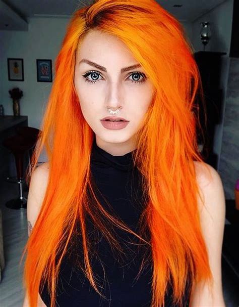 Fashion Style Orange Hair Hair Color Image 4171347 By Violanta
