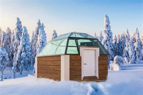 Enjoy The Coolest Winter Holiday Arctic Snowhotel And Glass Igloos