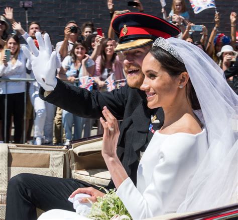 On saturday, when meghan walks down the aisle at st george's, windsor. Prince Harry and Meghan Markle - Royal Wedding at Windsor ...
