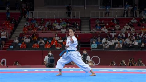 karate women s kata final tokyo 2020 olympic highlights karate video eurosport
