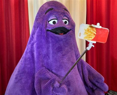 What Is Grimace All About Mcdonald S Beloved Purple Character Who’s Actually A Taste Bud