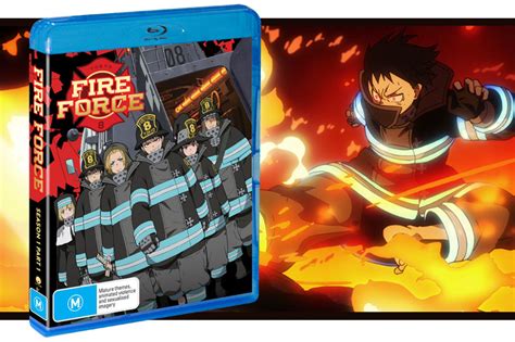 Review Fire Force Season 1 Part 1 Dvd Blu Ray Combo Anime Inferno