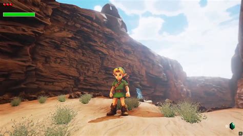 The Legend Of Zelda Ocarina Of Time Gerudo Valley Remake
