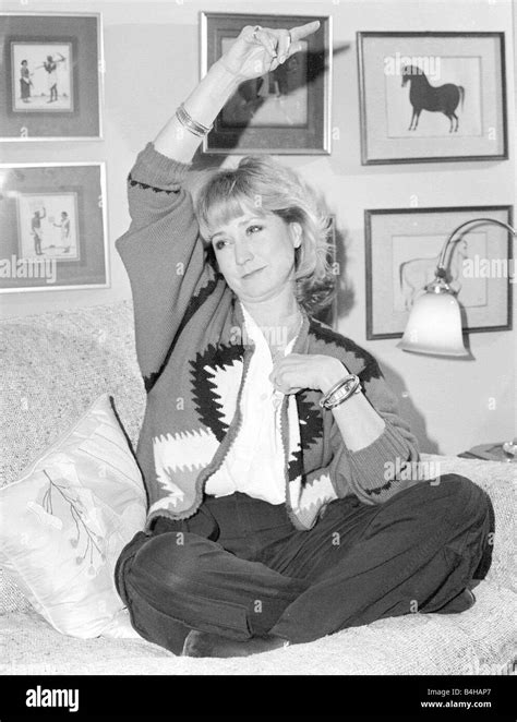 Actress Felicity Kendal Prior To Her Tv Programme Mistress In December