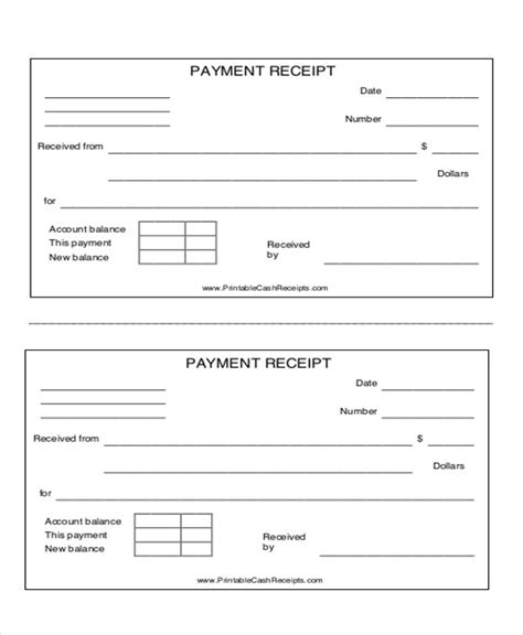 Template Letter For Receipt Of Payment Awesome Receipt Forms