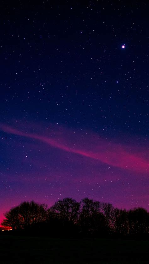 1080x1920 1080x1920 Aurora Northern Lights Long Exposure Hd Pink