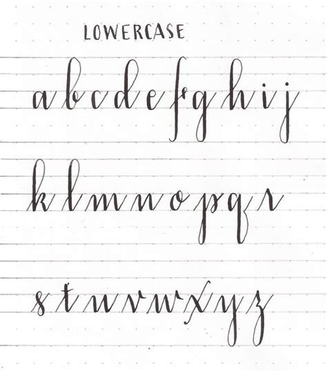 Use these modern calligraphy practice sheets to learn to write the lowercase alphabet beautifully with a pointed dip pen and ink. Learn lowercase alphabet | Modern Calligraphy Basics ...
