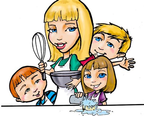 Cooking can help young kids learn and practice some basic math concepts and build language skills. Kids Cooking Images | Clipart Panda - Free Clipart Images