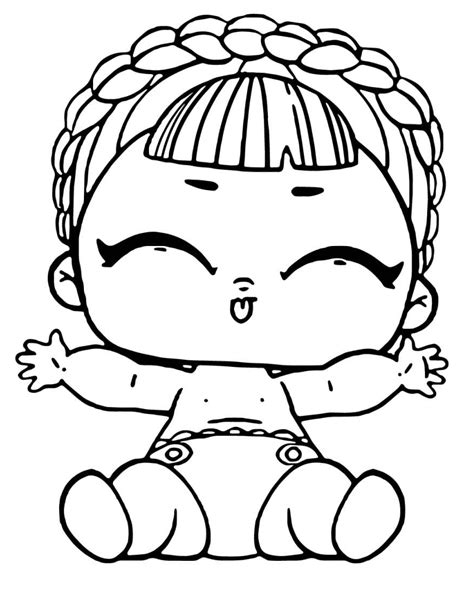Lol Baby Lil Touchdown Coloring Pages Lol Baby Coloring Pages