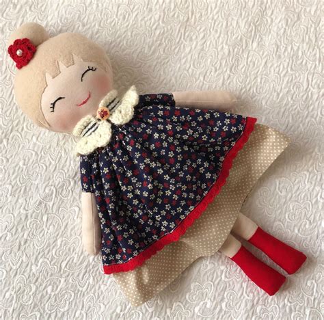 Baby First Cloth Doll Dress Up Rag Doll Toddlers Toy Soft Fabric