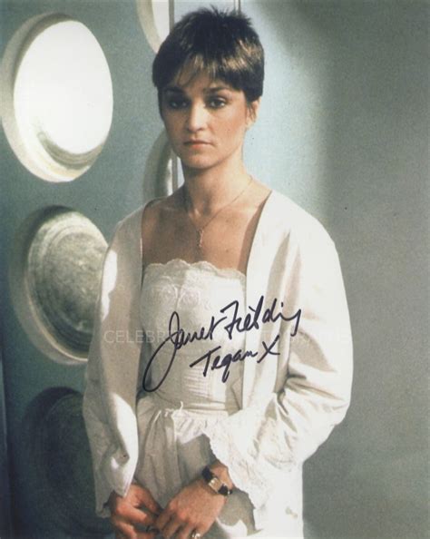 Janet Fielding As Tegan Jovanka Doctor Who Celebrity Ink Autographs