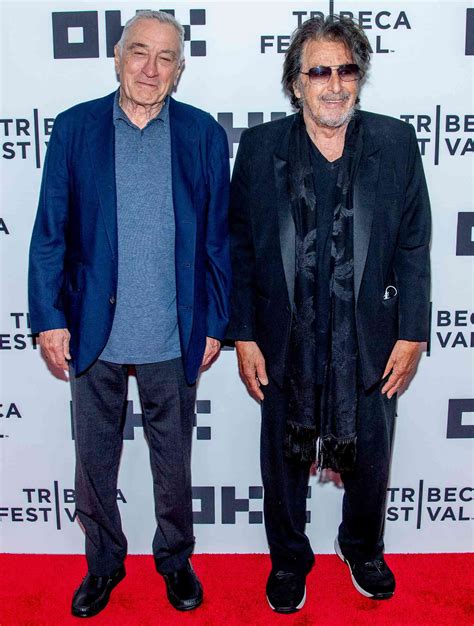 Robert De Niro And Al Pacino Have Godfather Reunion At Tribeca