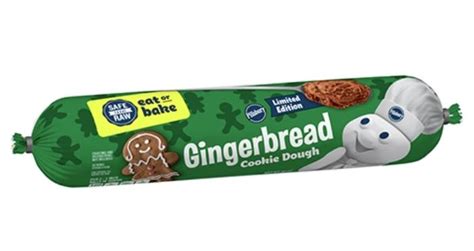 How long can pillsbury cookie dough be refrigerated. Pillsbury's Gingerbread Cookie Dough Is Safe To Eat Raw