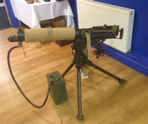 Ww1 Artifactsvickers Machine Gun Pompey Pals Project Flickr