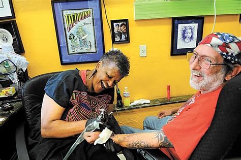 Jacci Gresham First Black Female Tattoo Artist In Us New Orleans