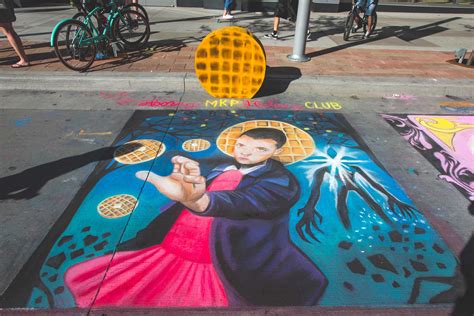 Photos What You Missed At Denvers Chalk Art Festival 2017 Chalk