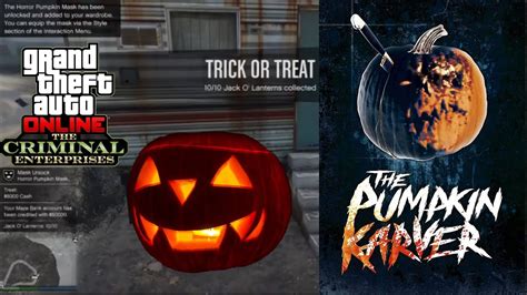 Unlock Horror Pumpkin Mask Trick Or Tread 10 Jack O Lanterns