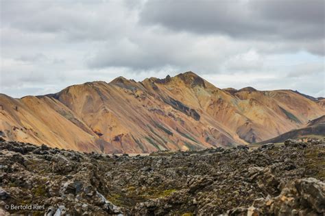 Nature As Painter Landmannalaugars Colorful Mountains Structures