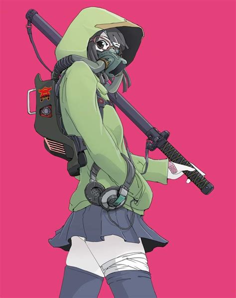 Girls W Gas Masks Wiki Anime Amino
