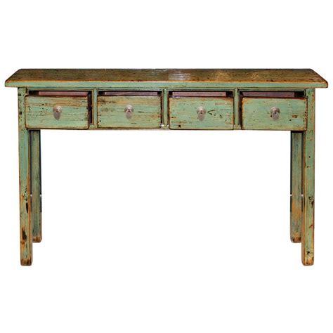 Green Console Table at 1stdibs