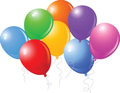 Purple Birthday Balloons Clipart Clipartix