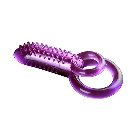 Male Vibrating Cock Ring Waterproof Penis Vibrator Enhancer Sex Toy