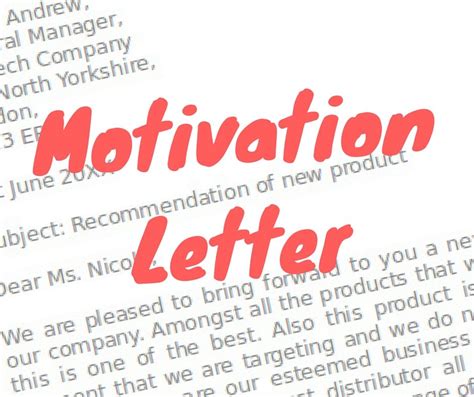 A motivational letter for job is the best way to highlight your qualities and experiences. Motivation letter Format for Job application in 2020 | Job ...